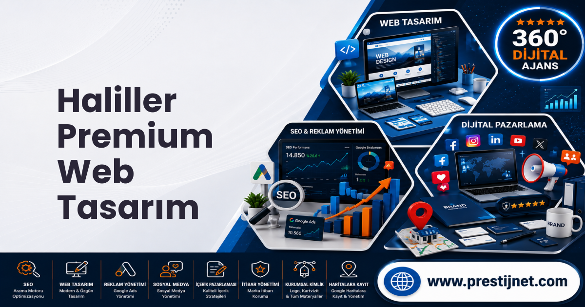 Haliller Premium Web Tasarım