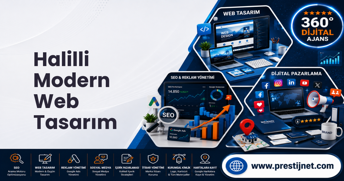 Halilli Modern Web Tasarım