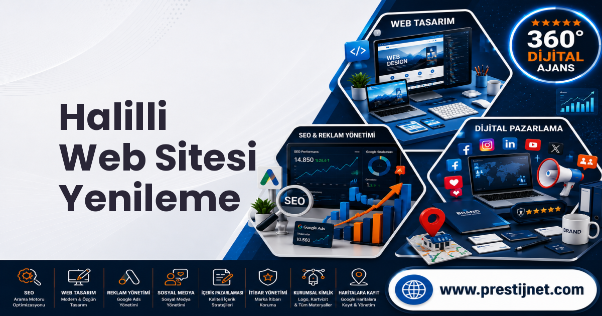 Halilli Web Sitesi Yenileme