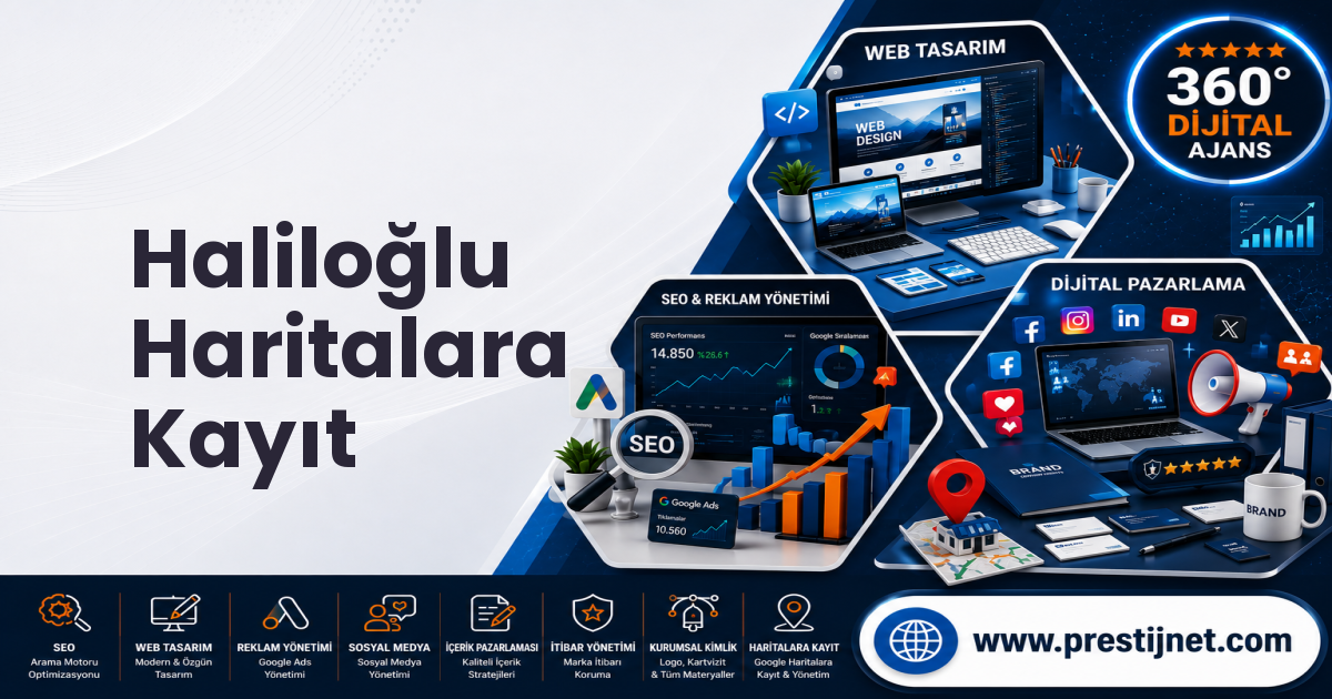 Haliloğlu Haritalara Kayıt