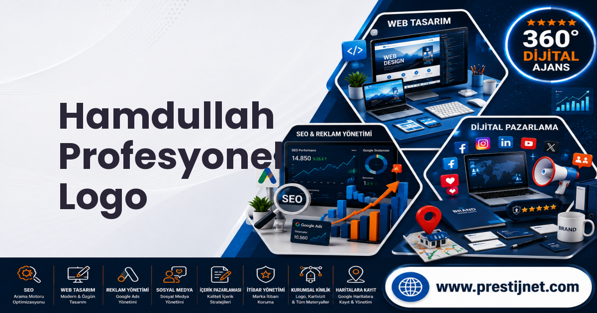 Hamdullah Profesyonel Logo