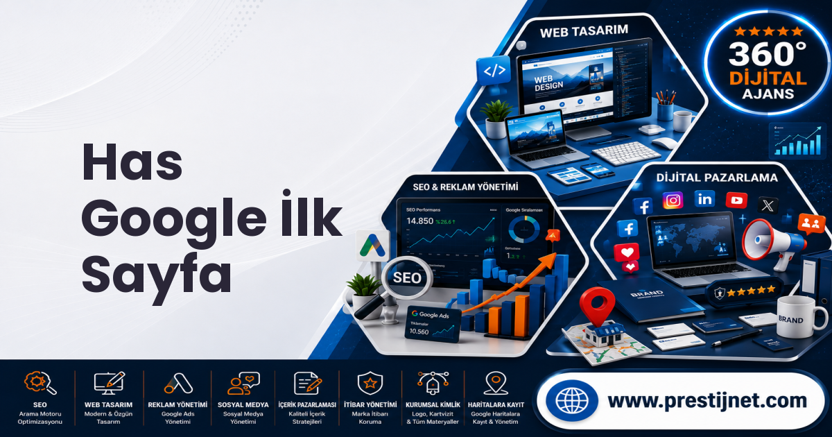 Has Google İlk Sayfa