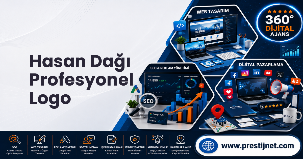 Hasan Dağı Profesyonel Logo