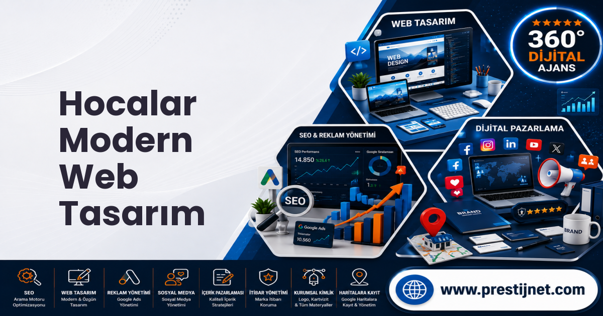 Hocalar Modern Web Tasarım