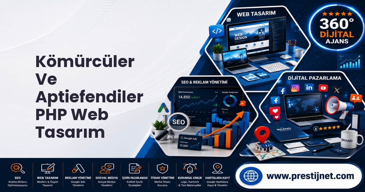 Kömürcüler Ve Aptiefendiler PHP Web Tasarım