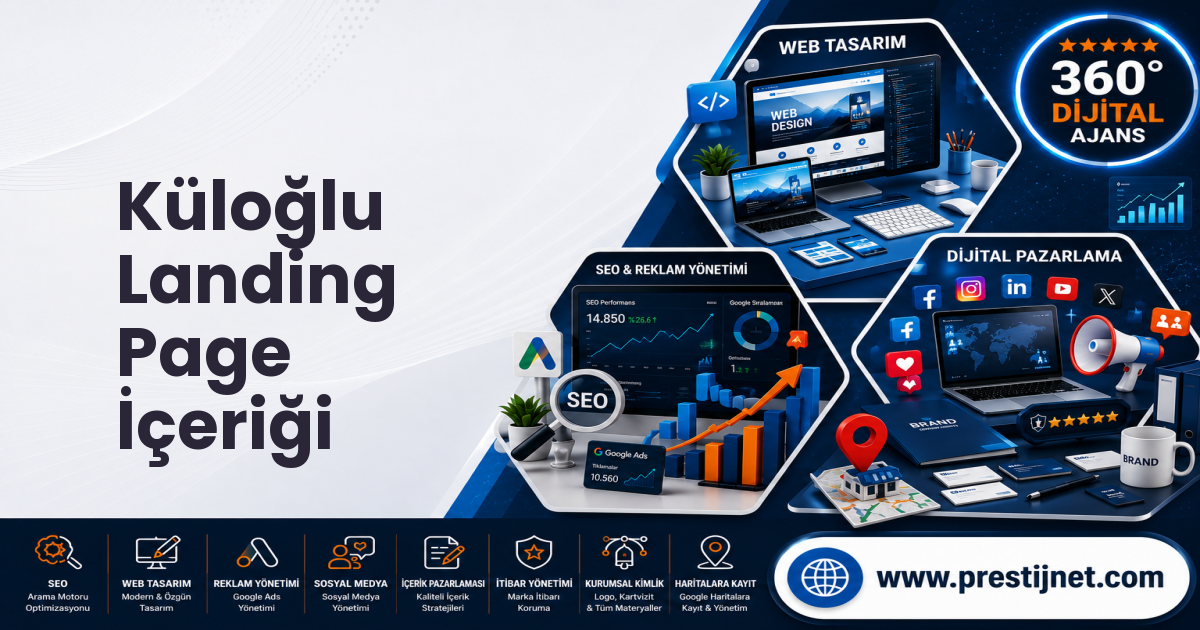 Küloğlu Landing Page İçeriği