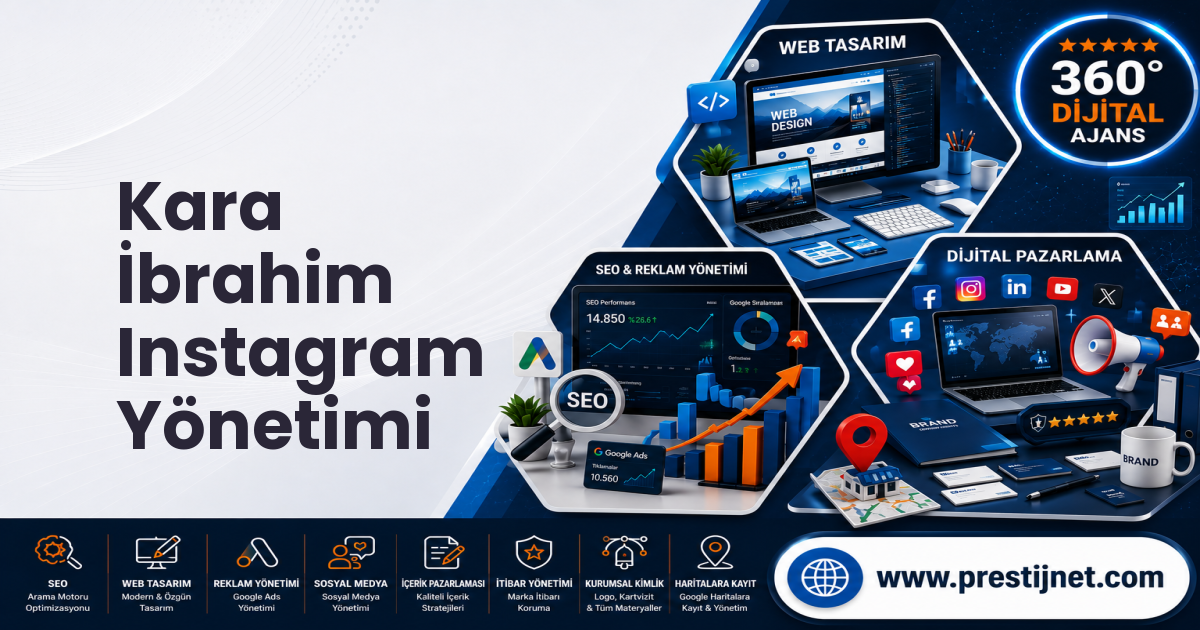 Kara İbrahim Instagram Yönetimi