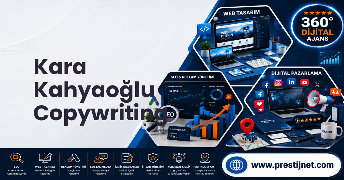 Kara Kahyaoğlu Copywriting