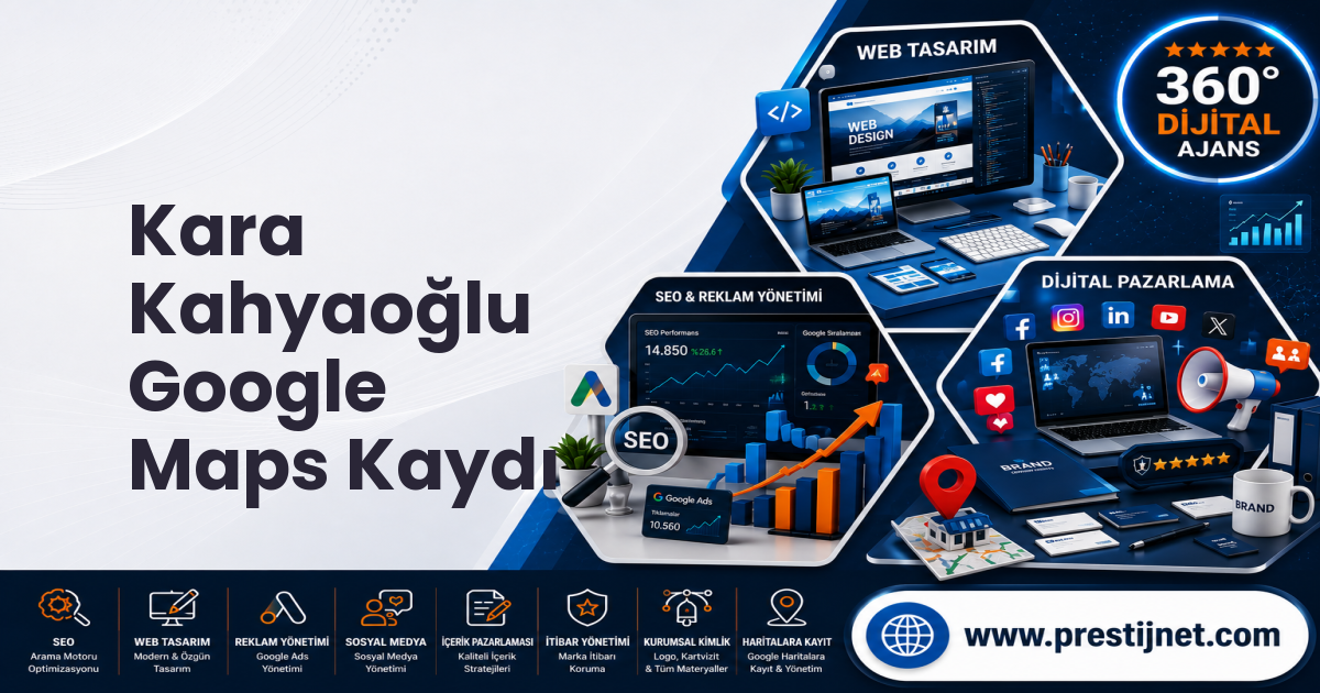 Kara Kahyaoğlu Google Maps Kaydı