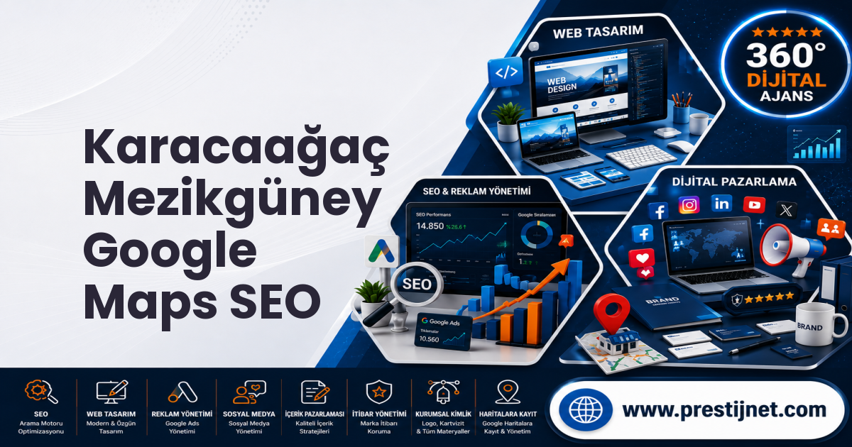 Karacaağaç Mezikgüney Google Maps SEO