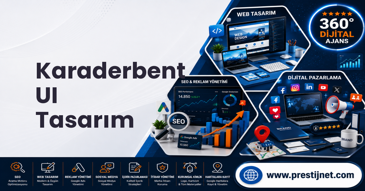 Karaderbent UI Tasarım