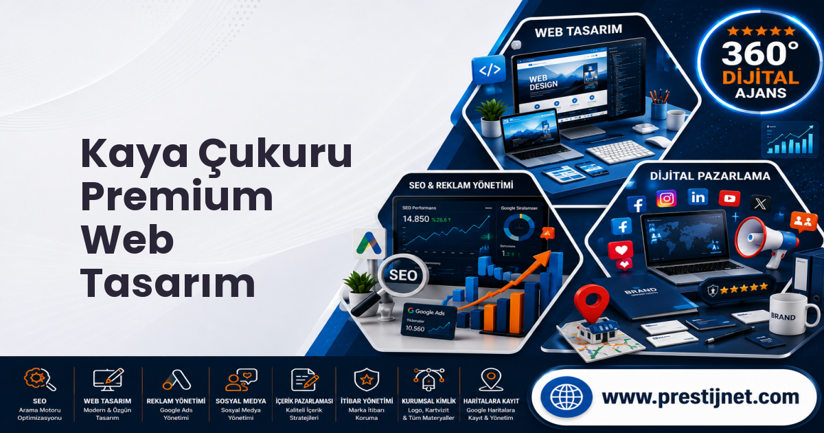 Kaya Çukuru Premium Web Tasarım