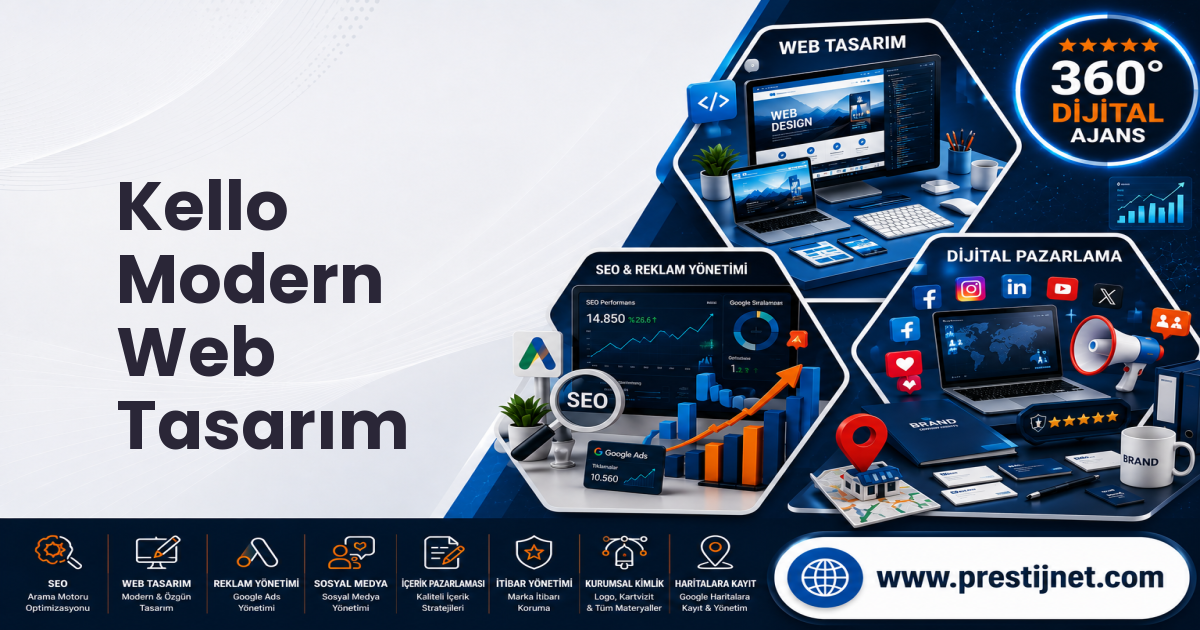 Kello Modern Web Tasarım
