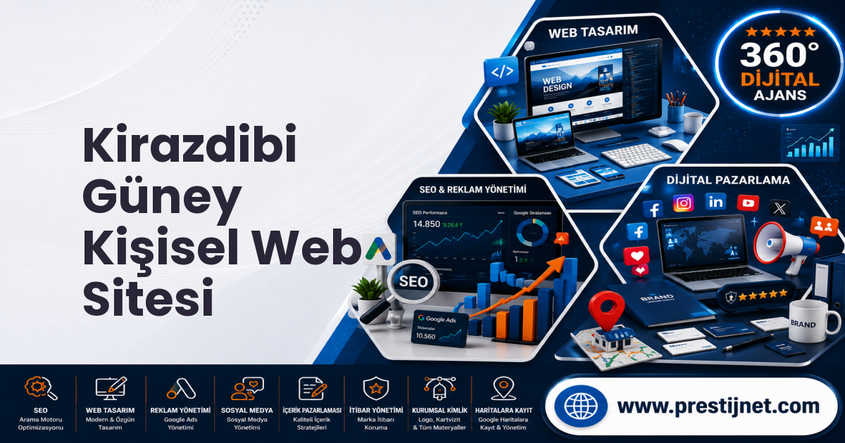 Kirazdibi Güney Kişisel Web Sitesi