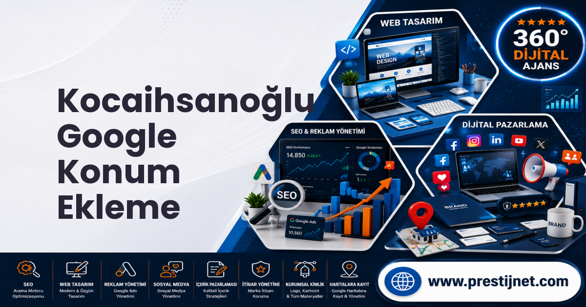 Kocaihsanoğlu Google Konum Ekleme