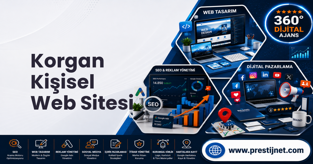 Korgan Kişisel Web Sitesi