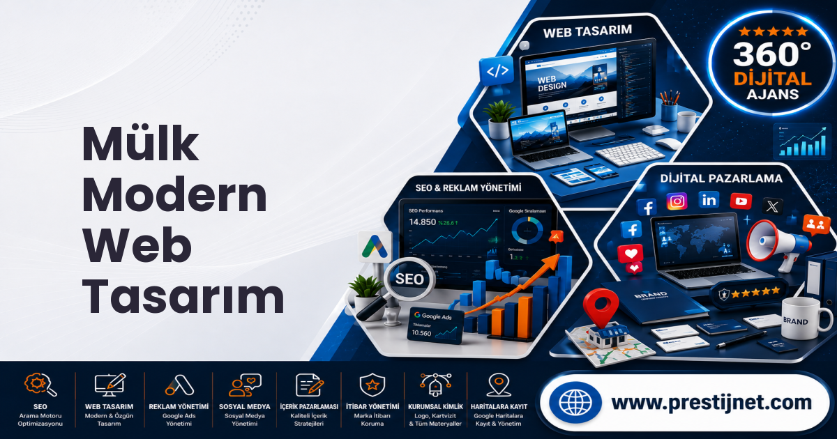 Mülk Modern Web Tasarım