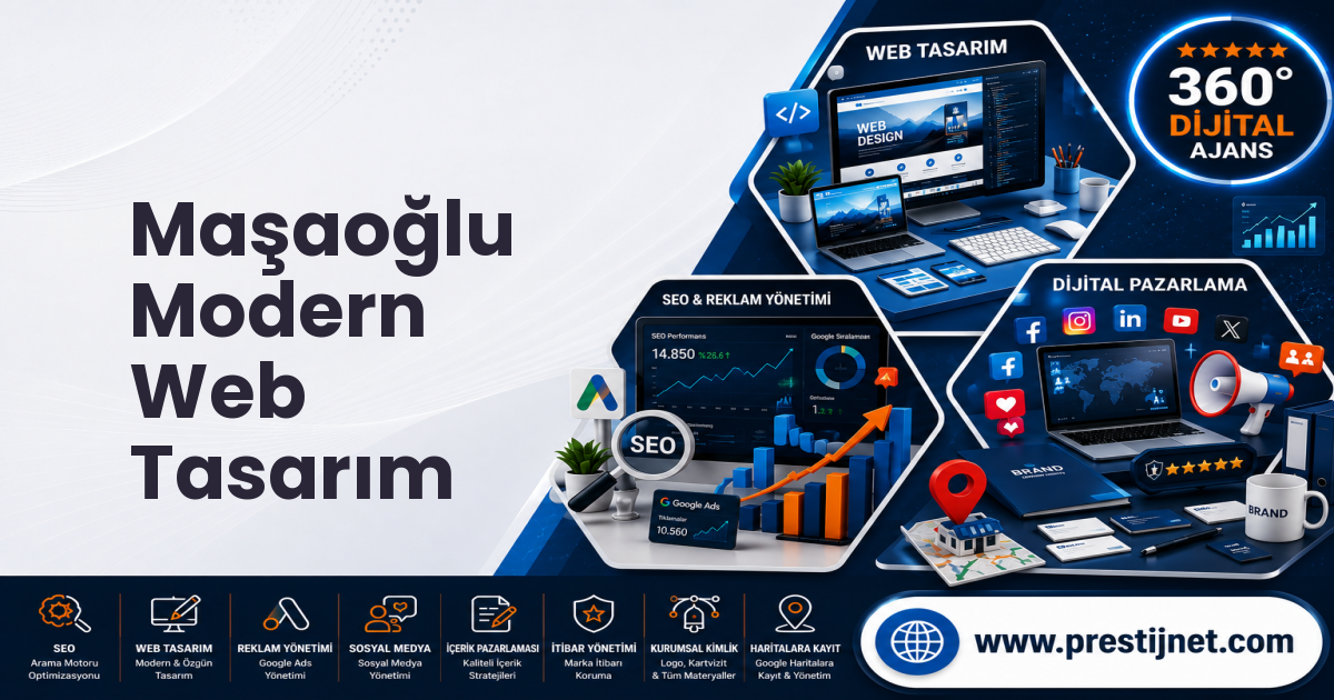 Maşaoğlu Modern Web Tasarım