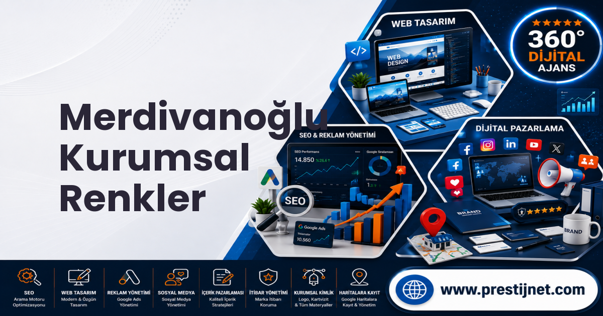 Merdivanoğlu Kurumsal Renkler