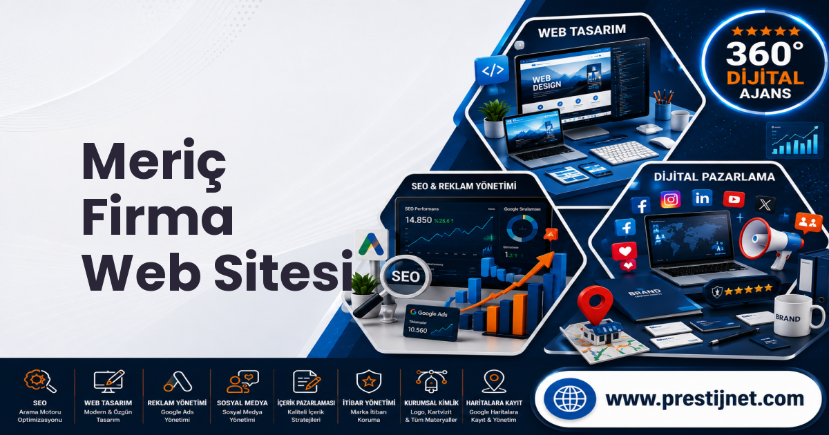 Meriç Firma Web Sitesi
