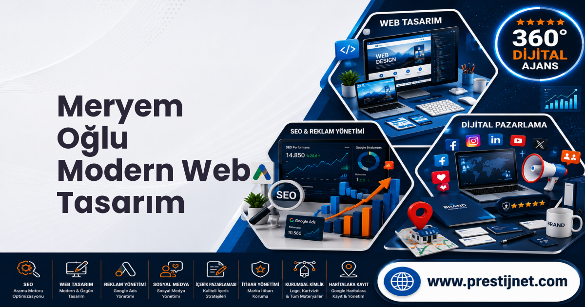 Meryem Oğlu Modern Web Tasarım