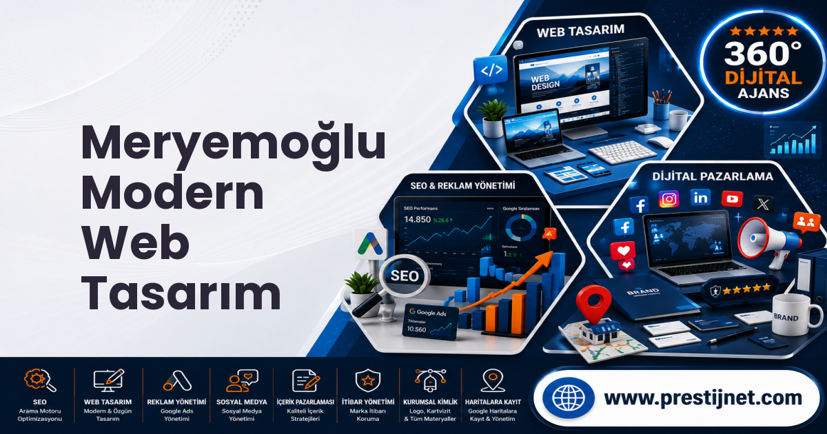 Meryemoğlu Modern Web Tasarım