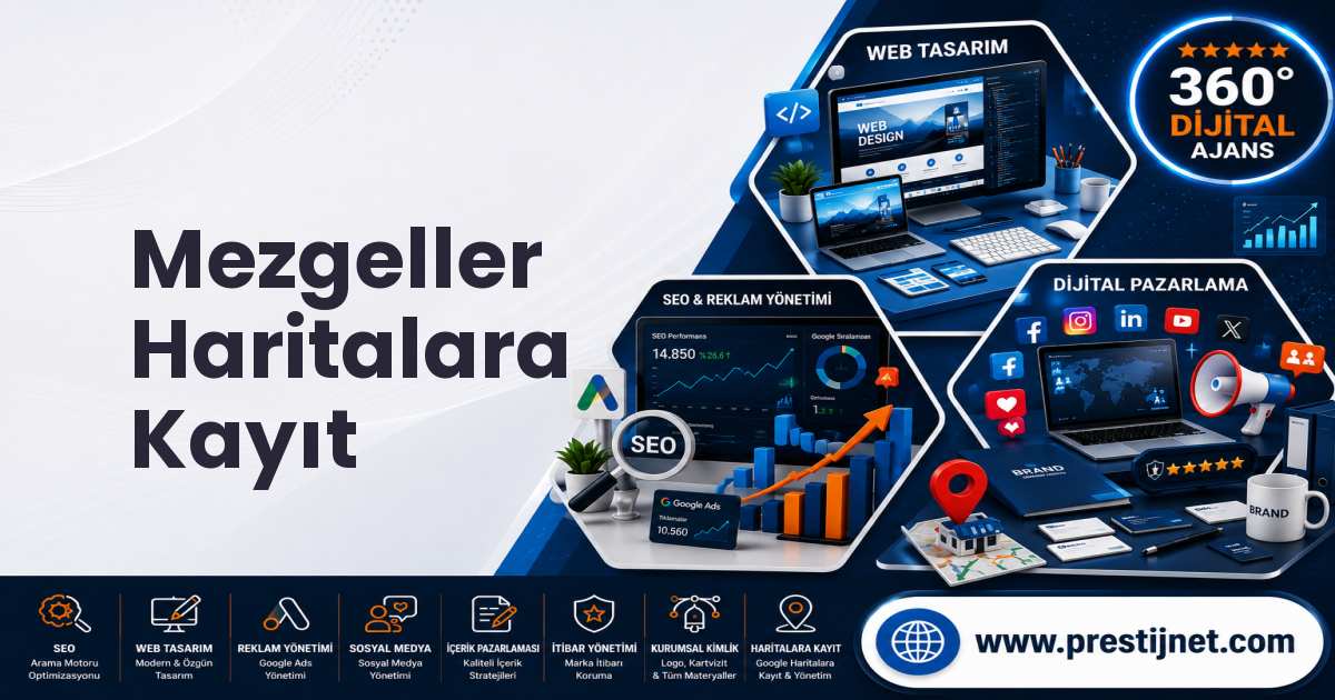 Mezgeller Haritalara Kayıt