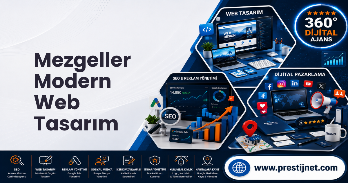 Mezgeller Modern Web Tasarım