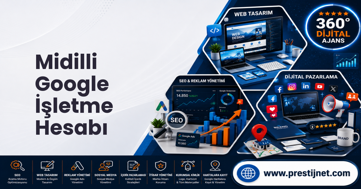 Midilli Google İşletme Hesabı