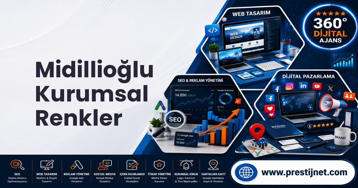Midillioğlu Kurumsal Renkler