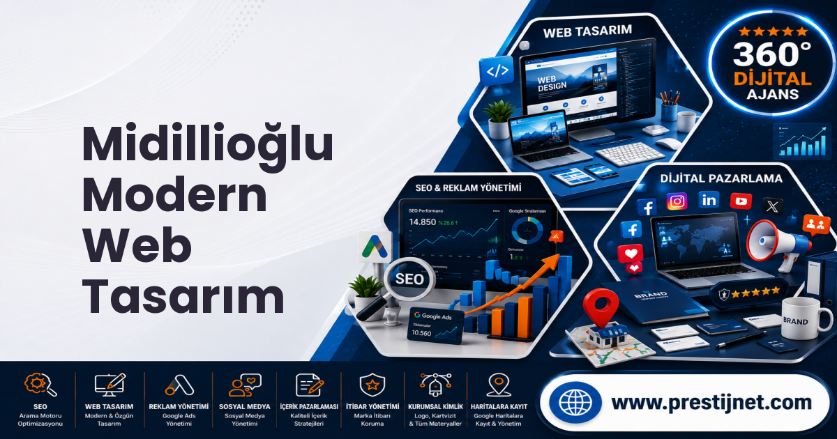 Midillioğlu Modern Web Tasarım