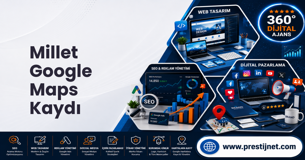 Millet Google Maps Kaydı