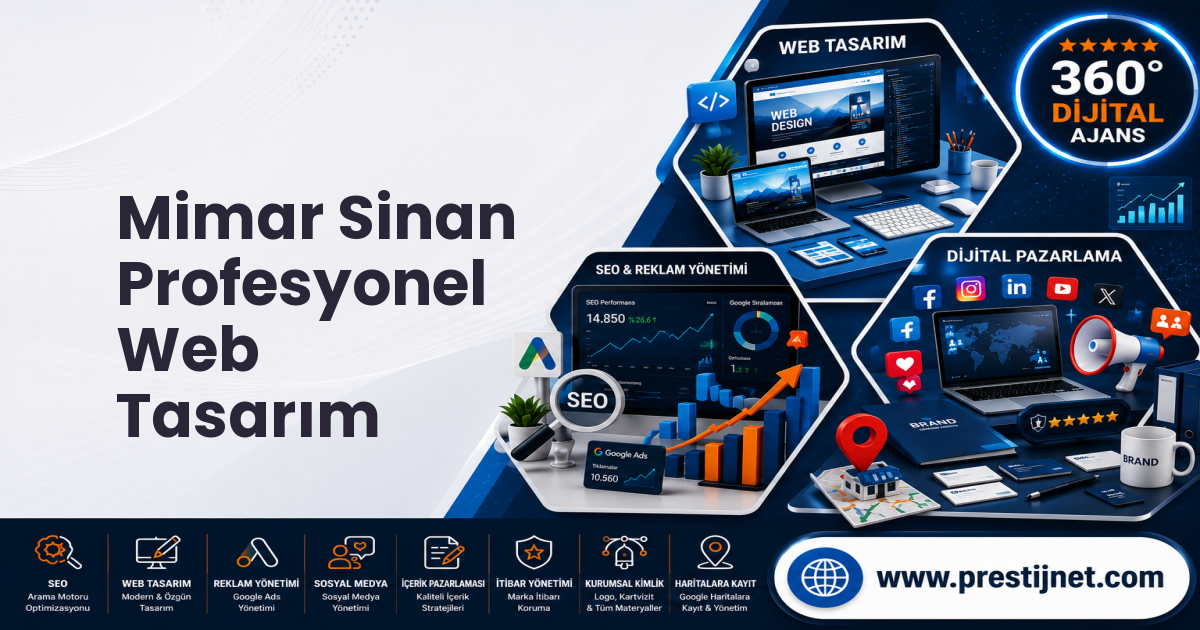 Mimar Sinan Profesyonel Web Tasarım