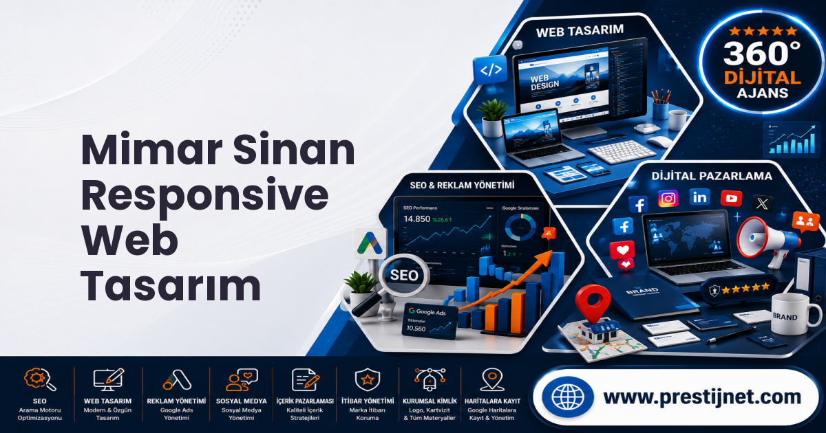 Mimar Sinan Responsive Web Tasarım