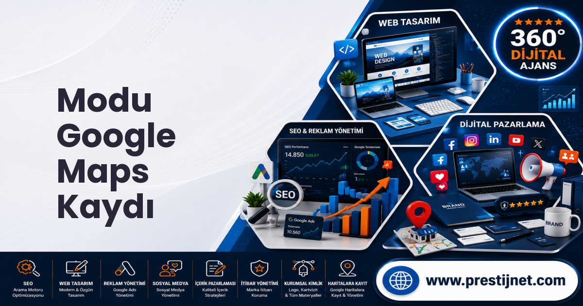 Modu Google Maps Kaydı