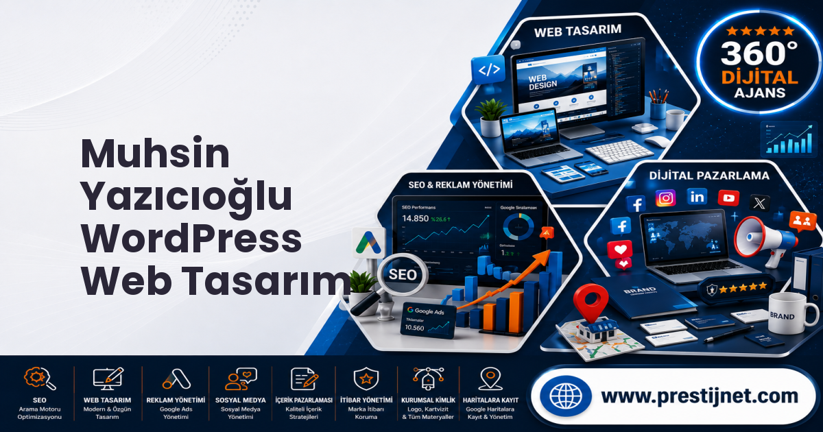 Muhsin Yazıcıoğlu WordPress Web Tasarım