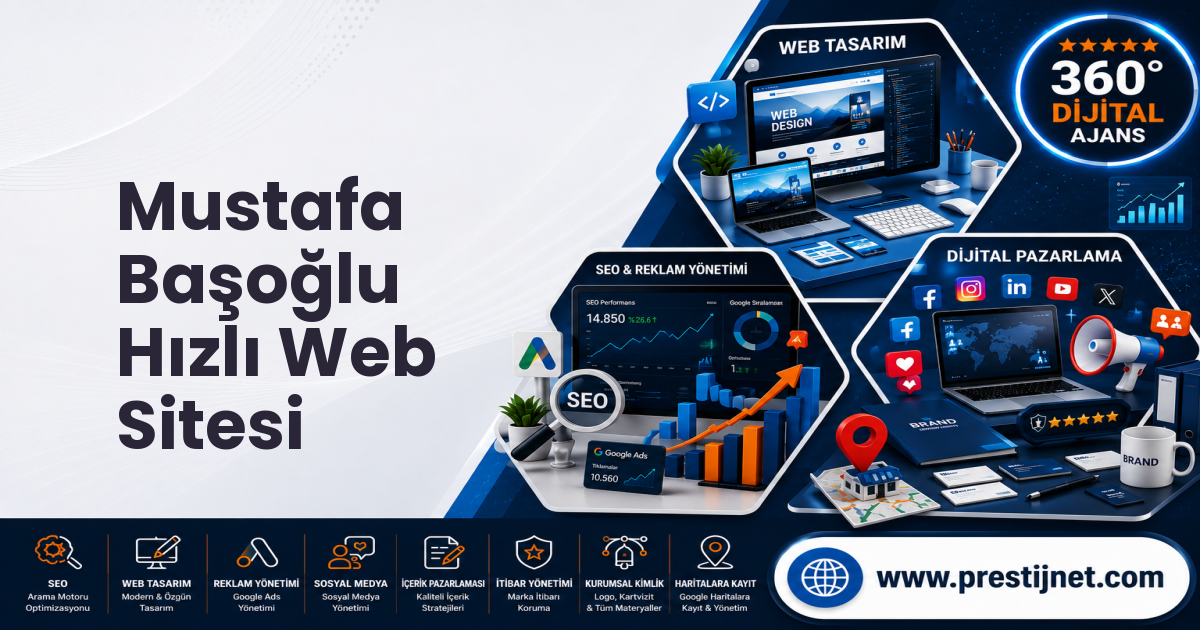 Mustafa Başoğlu Hızlı Web Sitesi