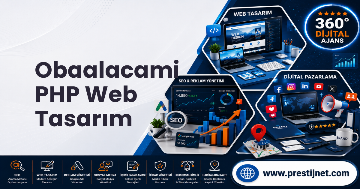 Obaalacami PHP Web Tasarım