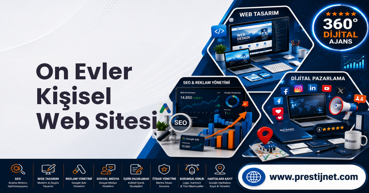 On Evler Kişisel Web Sitesi