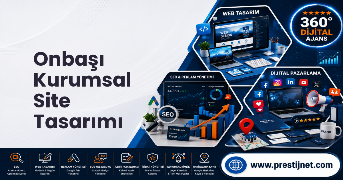 Onbaşı Kurumsal Site Tasarımı