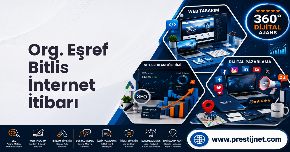 Org. Eşref Bitlis İnternet İtibarı