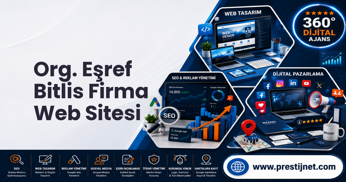 Org. Eşref Bitlis Firma Web Sitesi