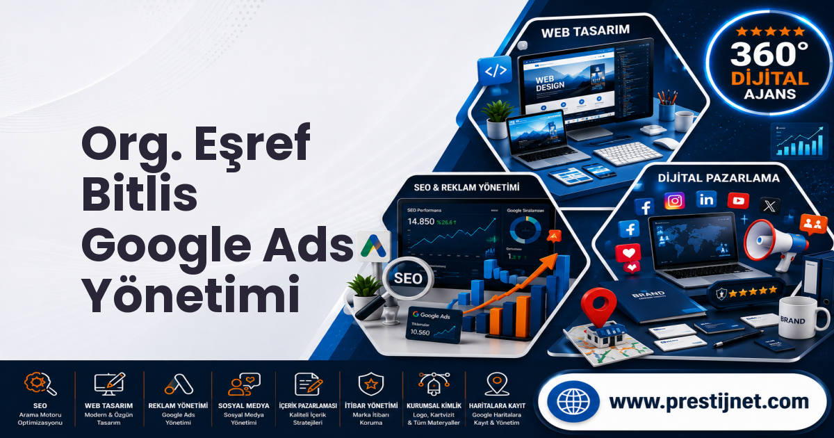 Org. Eşref Bitlis Google Ads Yönetimi