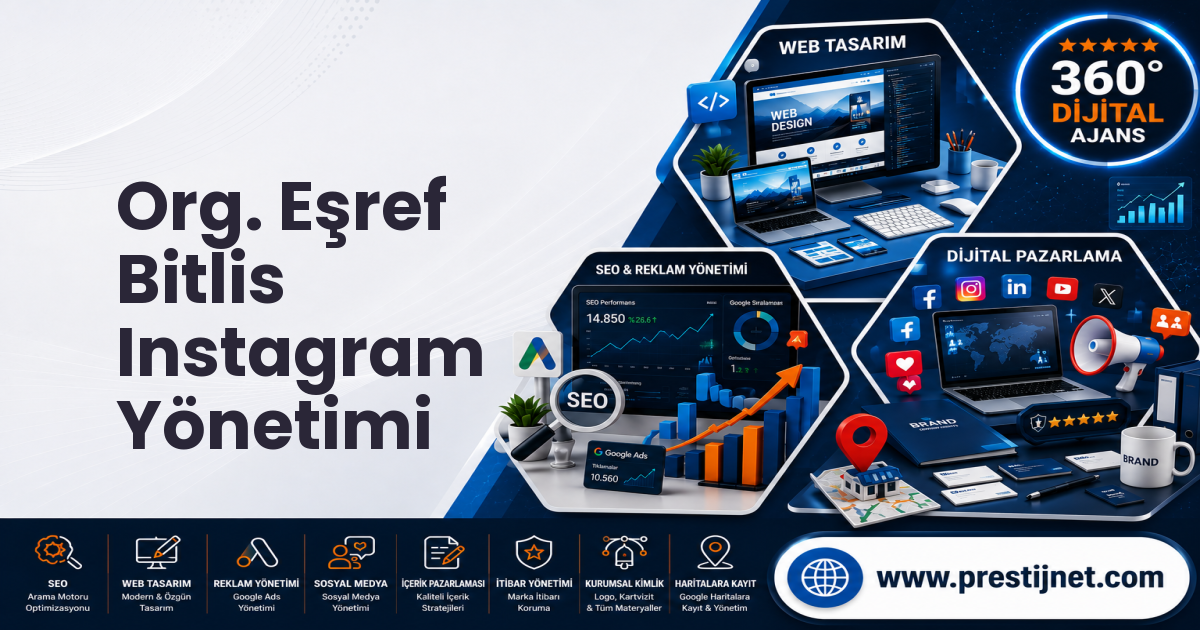 Org. Eşref Bitlis Instagram Yönetimi