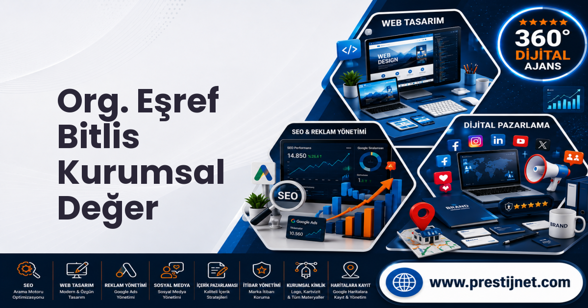 Org. Eşref Bitlis Kurumsal Değer