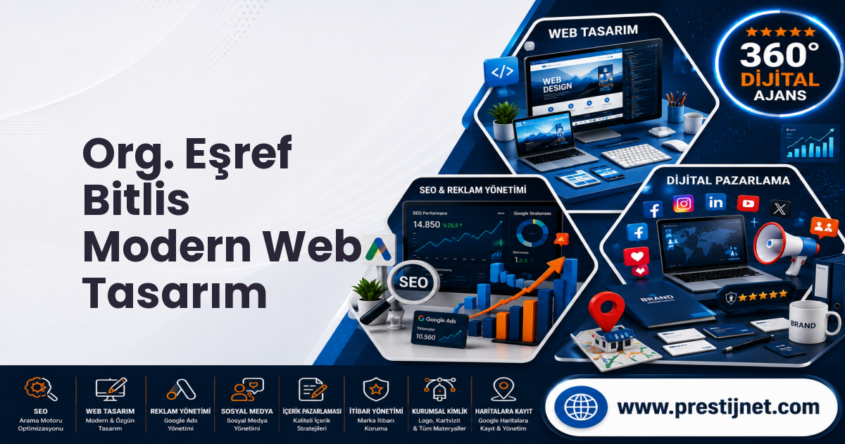 Org. Eşref Bitlis Modern Web Tasarım