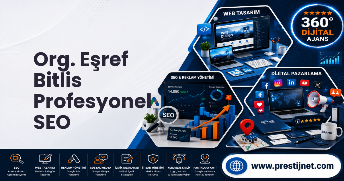 Org. Eşref Bitlis Profesyonel SEO