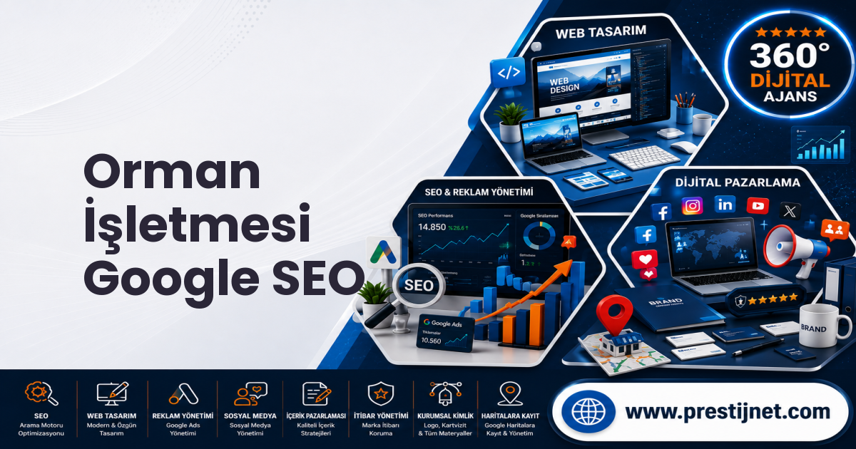 Orman İşletmesi Google SEO