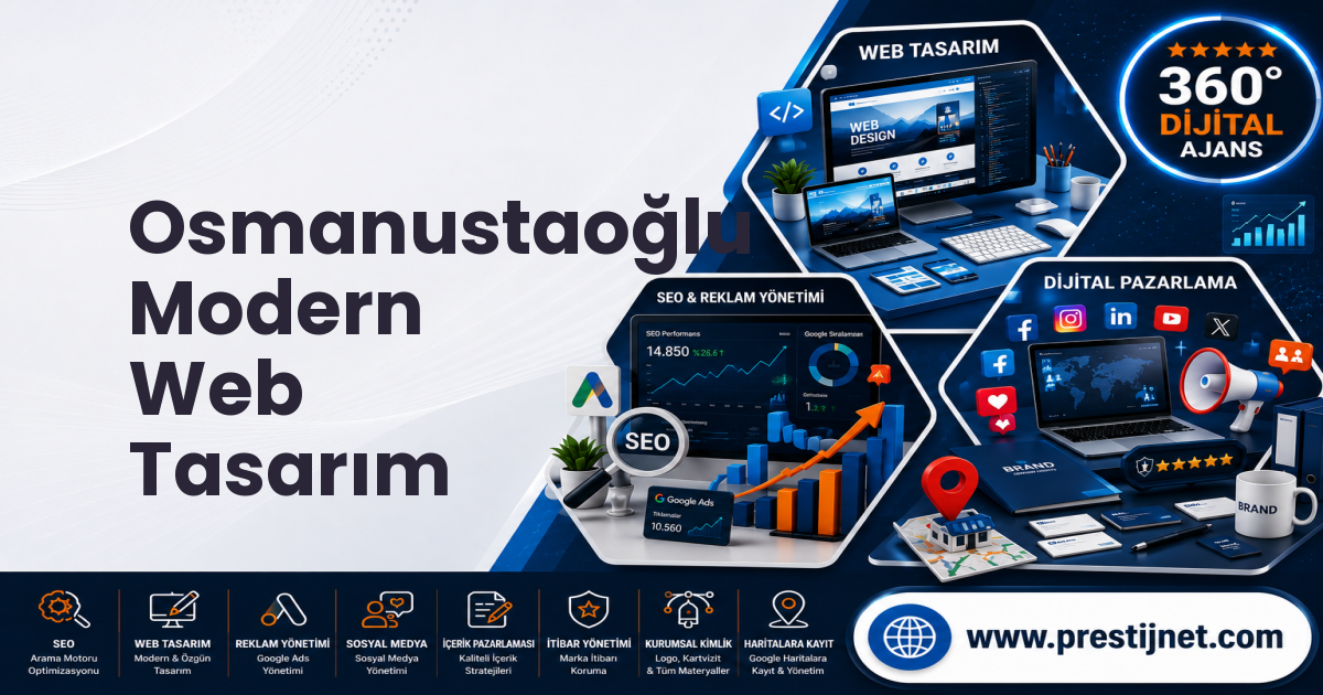 Osmanustaoğlu Modern Web Tasarım