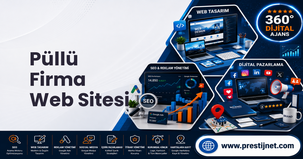 Püllü Firma Web Sitesi